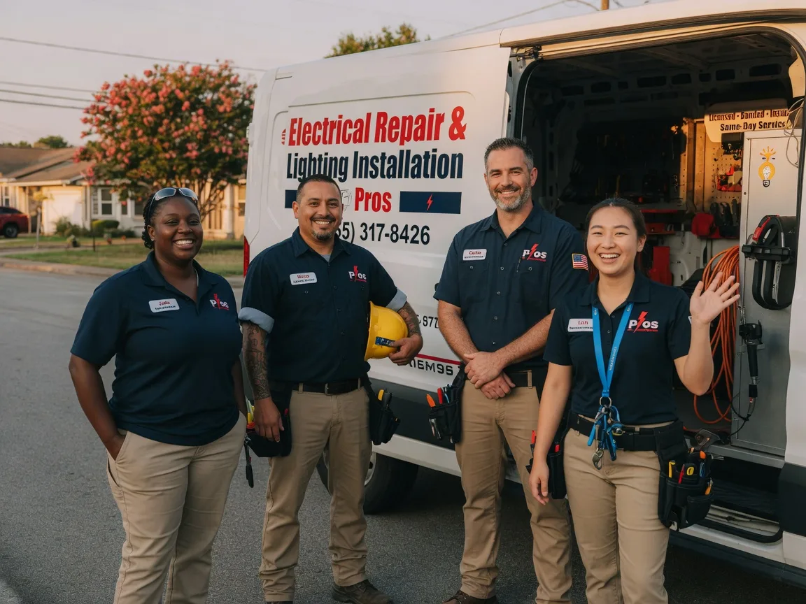 Licensed Electrician company in Pollok, TX